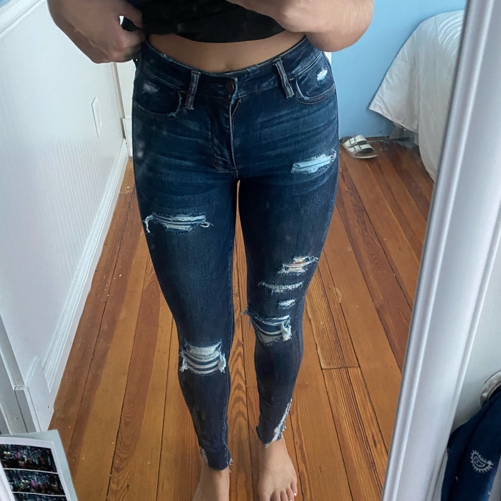 AE ripped jeans